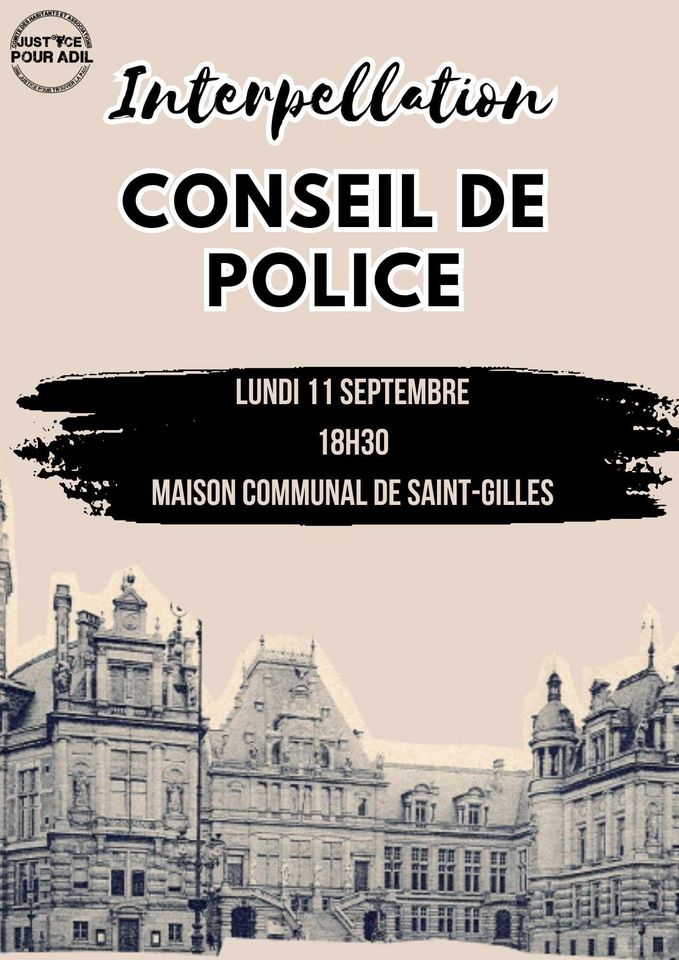2023.09.11_Comite.Anderlechtois.Contre.Les.Violences.Policieres_Interpellation.Conseiol.Police