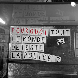 Collages.Feministes.BXL_Pourquoi.Tout.Le.Monde.Deteste.La.Police